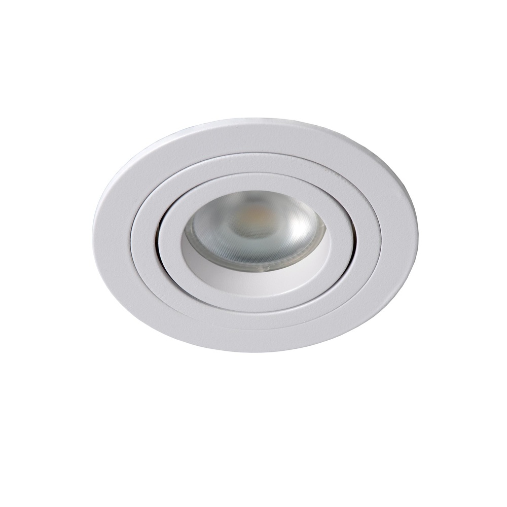 Lucide InbouwspotTube wit Ø 9,2cm - 22954/01/31